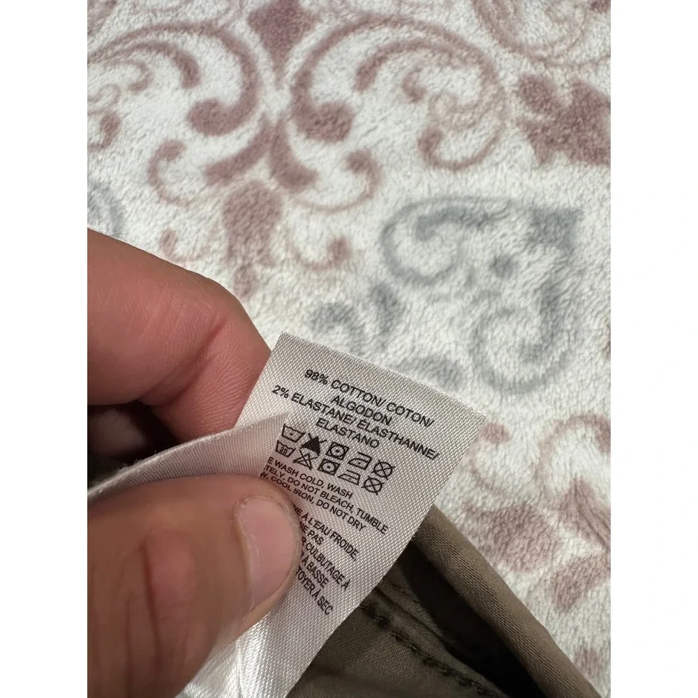 Lucky Brand 121 Slim Straight Brown Pants Mens 32x30 Cotton Stretch Chino - Picture 7 of 16